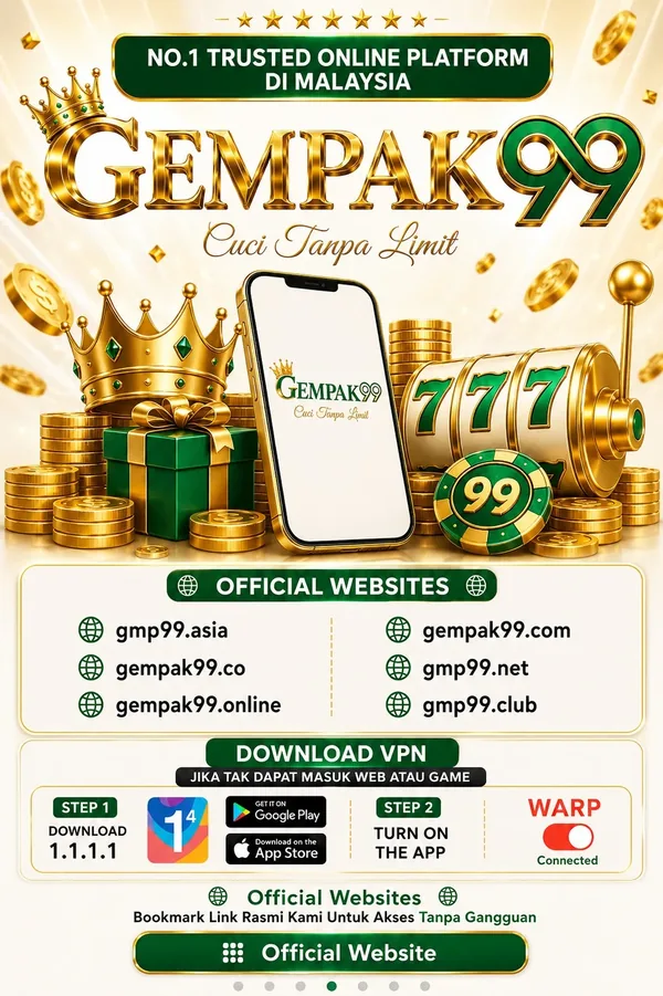 GEMPAK99 official websites and app download poster
